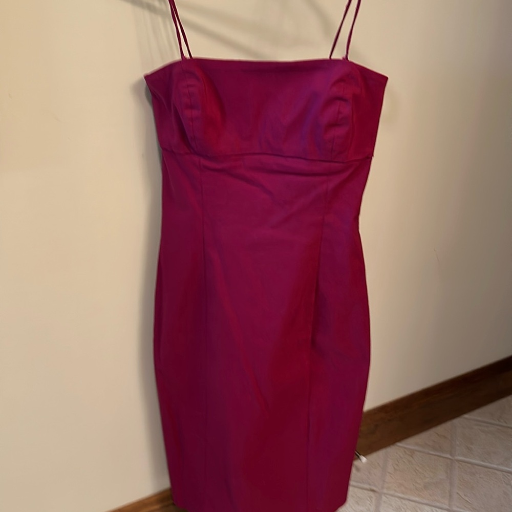 Vintage Guess Jeans maroon dress.